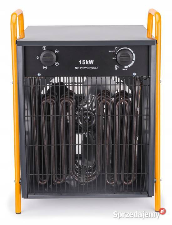 Nagrzewnica elektryczna 15kw 400v z termostatem Katowice