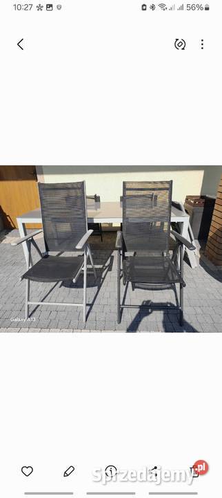 Stół ogrodowy z krzesłami Piotrków Trybunalski