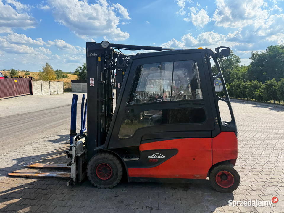 wózek widłowy LINDE E25L01 EVO kabina przesuw Linde Działoszyn