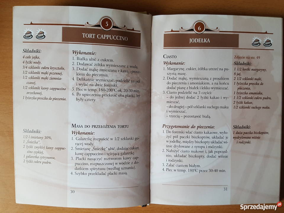 Książka kucharska przepisy 103 Ciasta Siostry Rok wydania 2001 Poradniki, albumy i reportaże Złotniki sprzedam