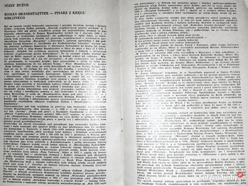 Dzień gniewu Roman Brandstaetter Chełm