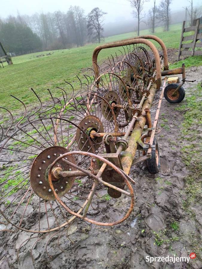 Zgrabiarka wicher 7 gwiazdowy przetrząsarka Zambrów