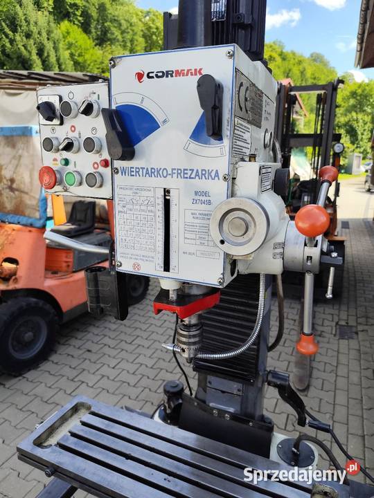 Wiertarka wiertarko frezarka Cormak ZX 7045 do Produkcja Maków Podhalański