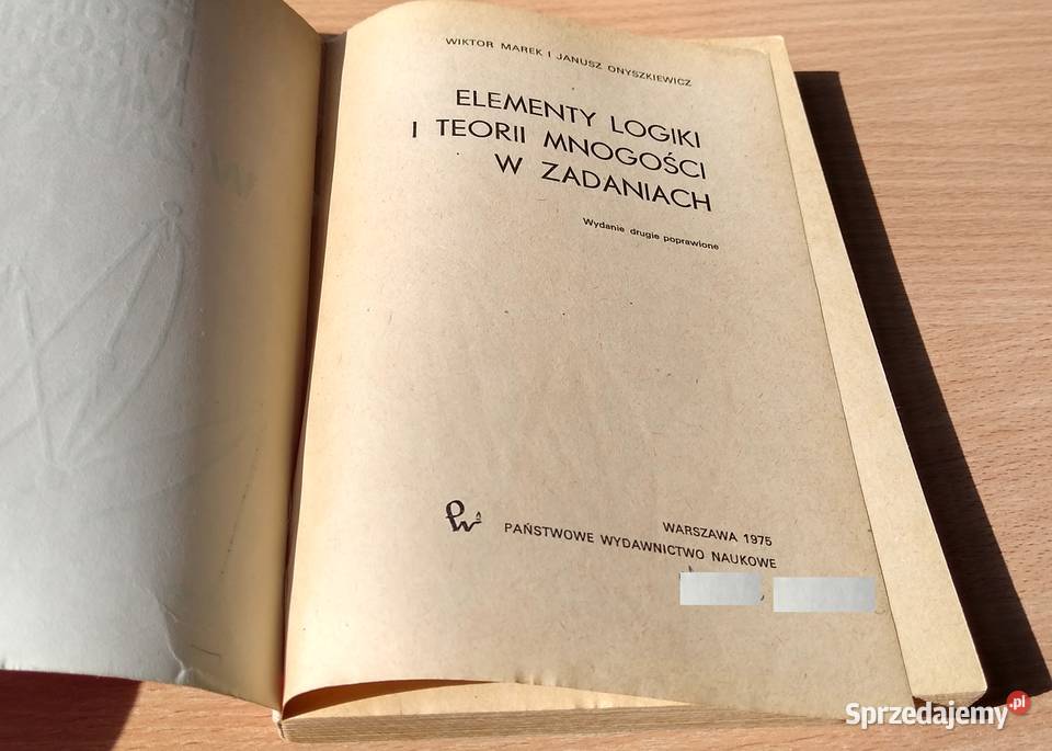 Elementy logiki i teorii mnogości w zadaniach Gdańsk