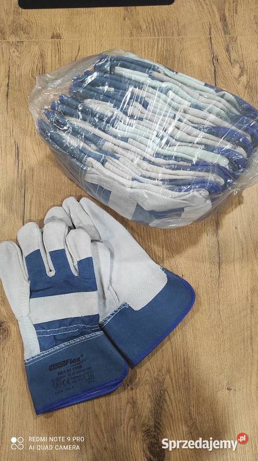 Rękawice ochronne pięciopalcowe 12 sztuk