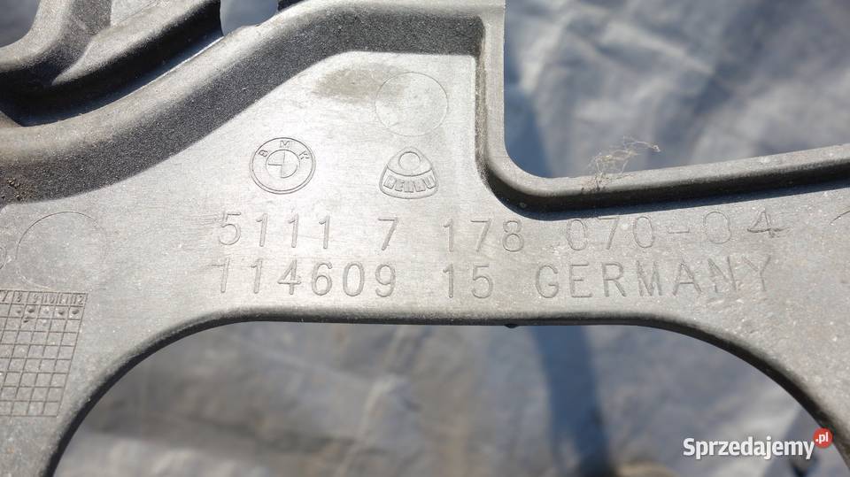 ŚLIZG ZDERZAKA PRAWY PRZÓD BMW 5 E60 LIFT