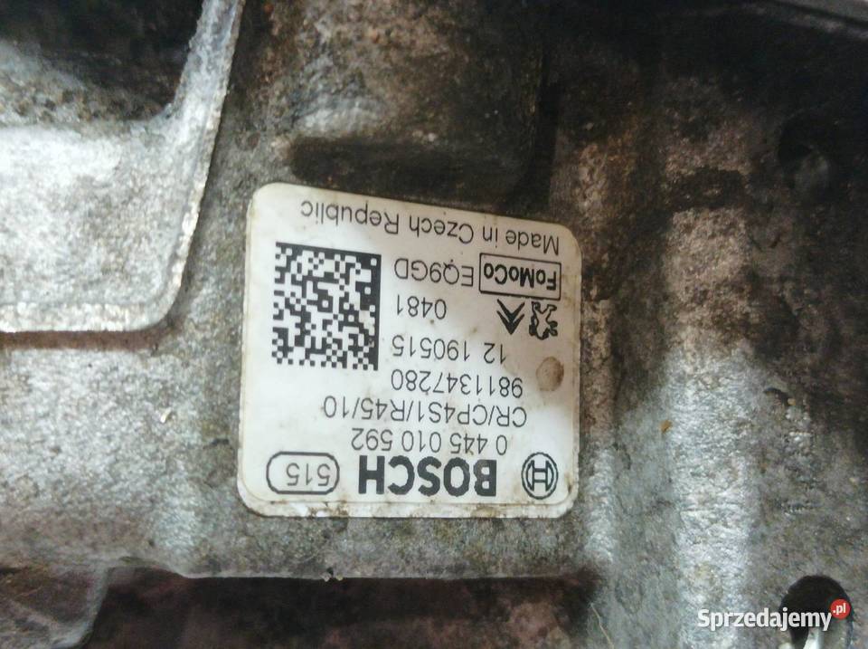 POMPA WTRYSKOWA 0445010592 9811347280 15 TDCI
