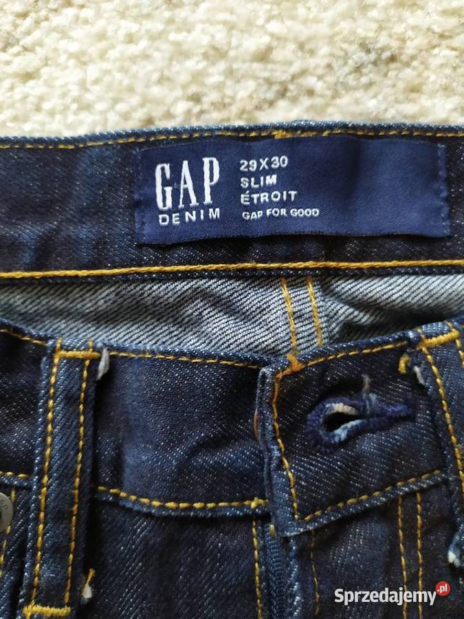 Spodnie jeans meskie GAP 29x30 30 Stalowa Wola