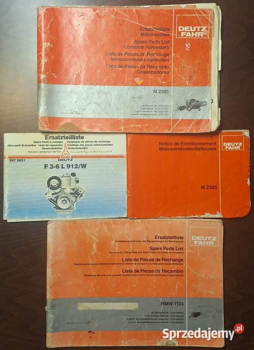 Kombajn DeutzFahr M2385 Grębków