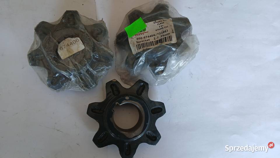 Zębatka napędu elewatora Claas 674406 Radomsko