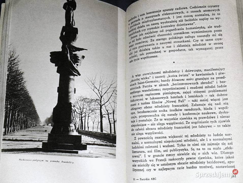 Paryskie ABC August Grodzicki Rok wydania 1965 Chełm sprzedam