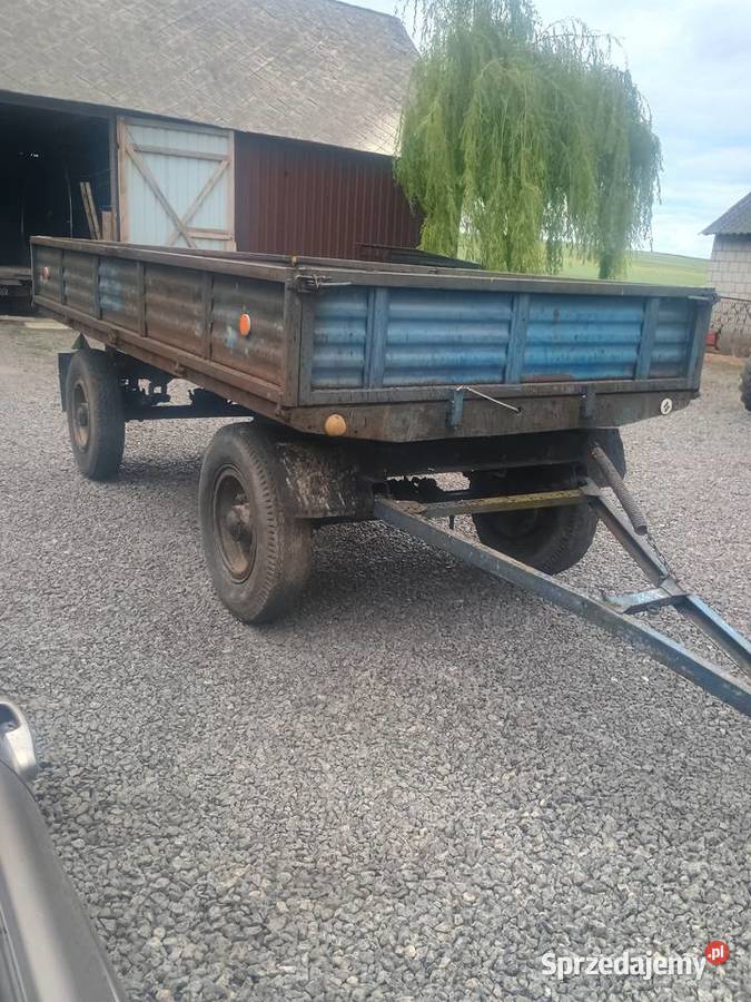 Przyczepa 6 ton Autosan nieuszkodzony Żółkiewka-Osada