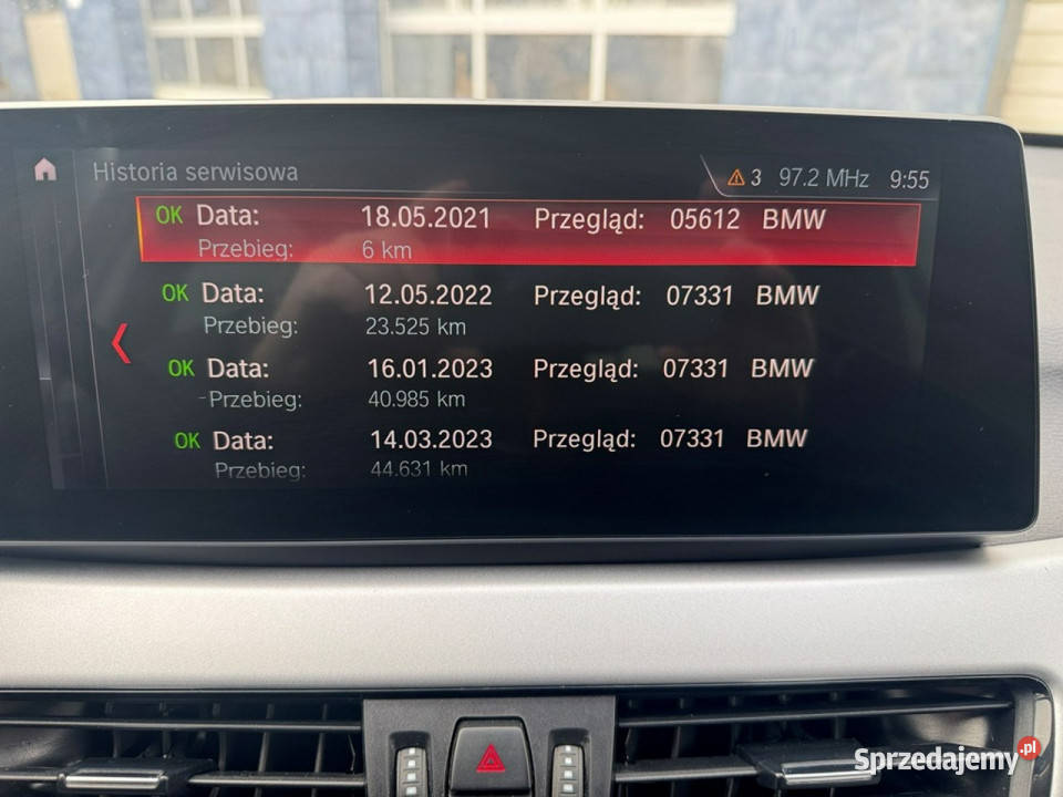 BMW X1 Pisemna Gwarancja 12 miesięcy II F48 2015 isofix wielkopolskie Konin