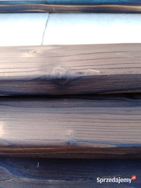 Shou Sugi Ban Deska opalana drewniana mazowieckie Warszawa