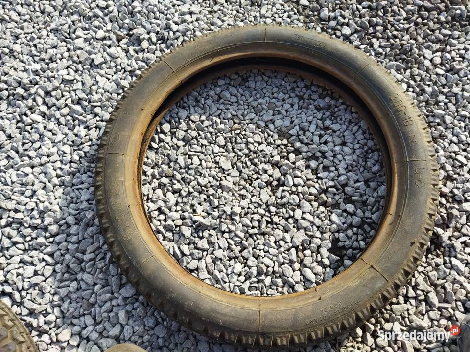 Nowa PRL opona Stomil 300 18 WSK 125 WSK B3 B1