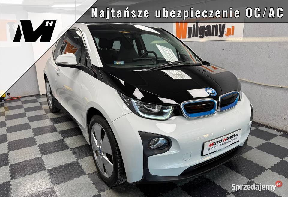 BMW I3 90 przebiegi 60Ah ponad 100 zasięgu poduszka powietrzna