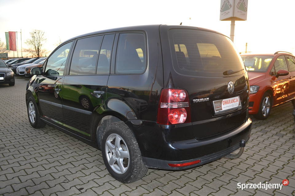 Volkswagen Touran z Niemiec OPŁACONY 102 czarny Zgorzelec sprzedam