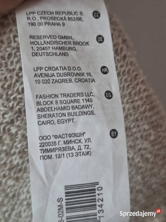 Reserved bluza narzutka damska r uniwersalny Darłowo