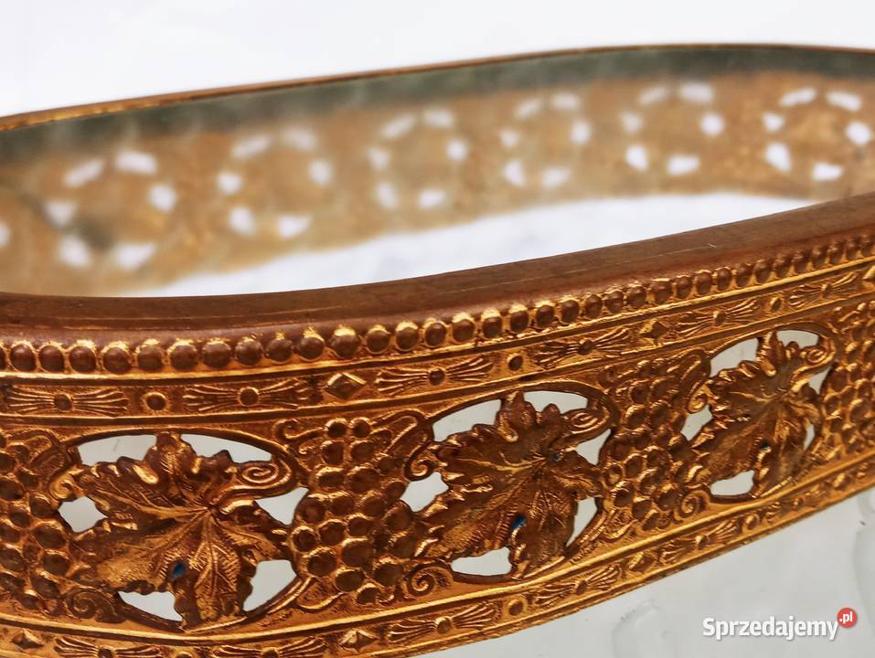 Loetz Żardiniera Szkło Brąz Pozłacany Nowa Sól sprzedam