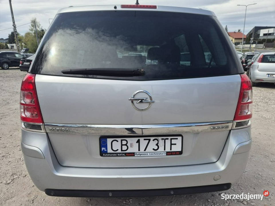 Opel Zafira Bogata wersja Zarejestrowany Zadbany nieuszkodzony Bydgoszcz