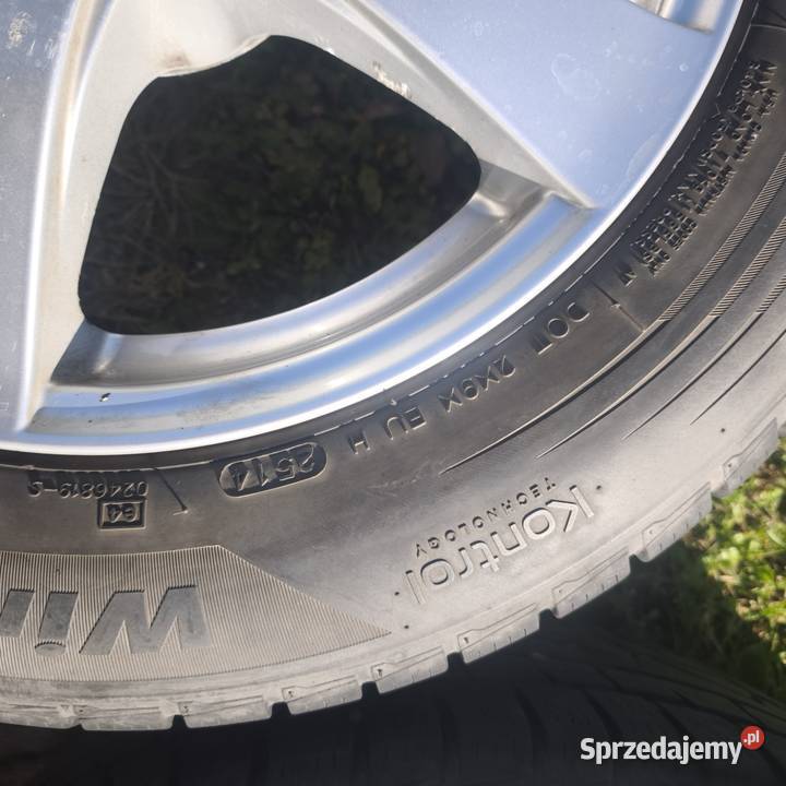 Sprzedam 4 felgi aluminiowe R16 z oponami Psary