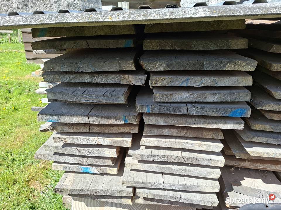 Deski sosnowe klon jawor gr 25mm 32mm 6 letnie