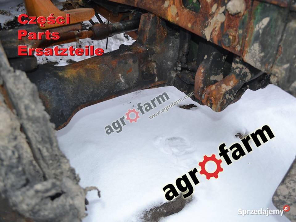 John Deere 6330 części skrzynia biegów silnik