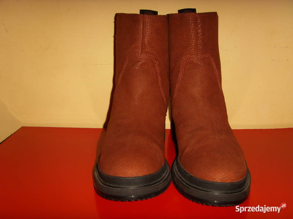 SZTYBLETY DAMSKIE ORYGINALNE NATURALNA SKÓRA Wrocław