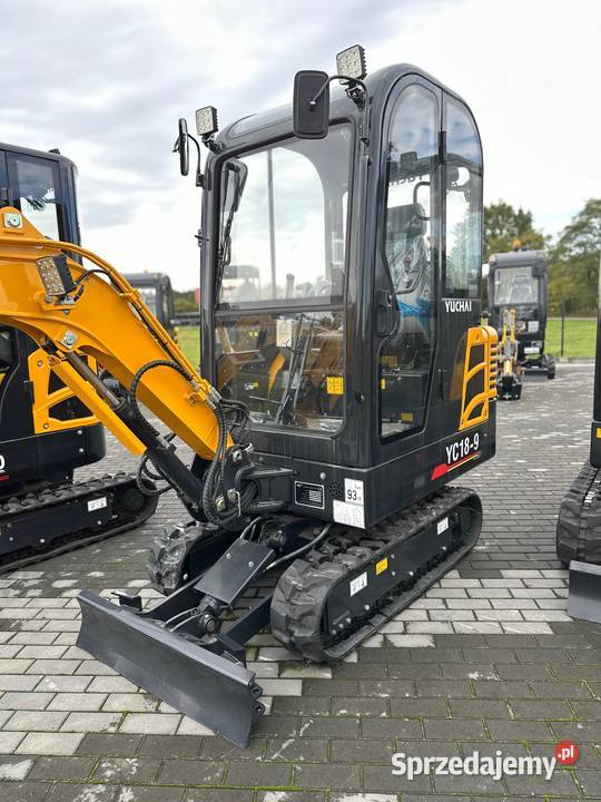 Nowa mini koparka NEX YUCHAI YC189 silnik Yanmar Warszawa