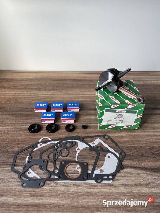 NOWY KOMPLETNY WAŁ KORBOWY DUELLS ŁOŻYSKA Wały korbowe śląskie Bielsko-Biała