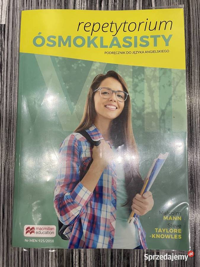 Egzamin ósmoklasisty Repetytorium angielski lubelskie Chełm sprzedam