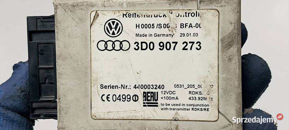 MODUŁ VOLKSWAGEN PHAETON 3D0907273 Lipno