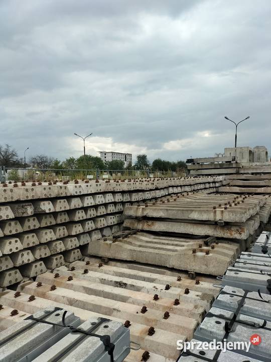 Podkłady kolejowe betonowe Budowa Warszawa