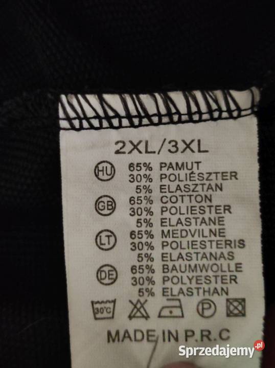 2XL3XL spodnie bawełniane dres dresowe fitness świętokrzyskie Kielce