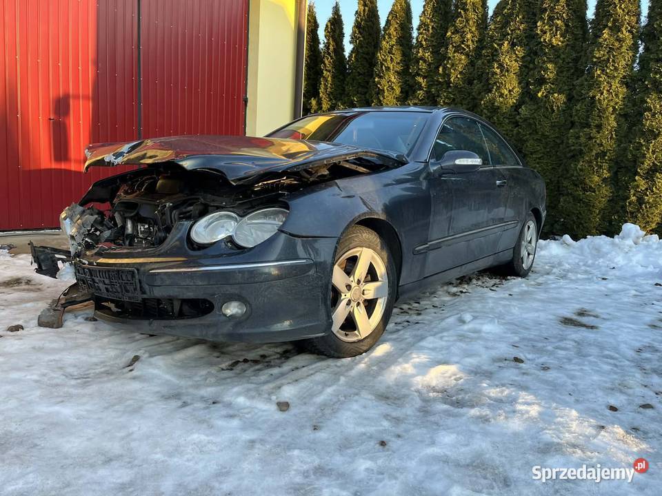 Mercedes CLK 270 CDI W209 Uszkodzony CLK Jamy sprzedam