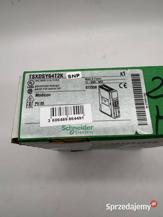 Schneider Electric TSXDSY64T2K Moduł wyjść Instalacje Warszawa