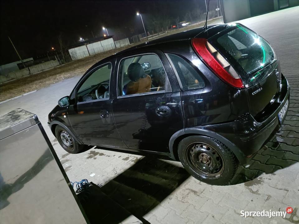 Opel Corsa Benzyna z Gazem Klima MP3 Sieradz sprzedam