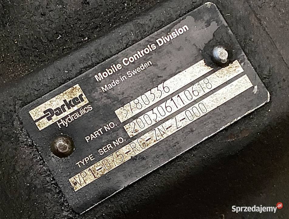POMPA śmieciarka TŁOCZKOWA ZĘBATALS ŁOPATKOWA
