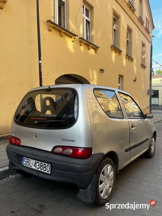 Fiat Seicento 11 zdrowy sprawny zamiana 270km śląskie Mysłowice