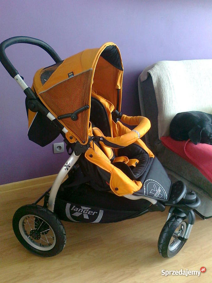 Wózek 2w1 XLANDER XT pomarańczowy