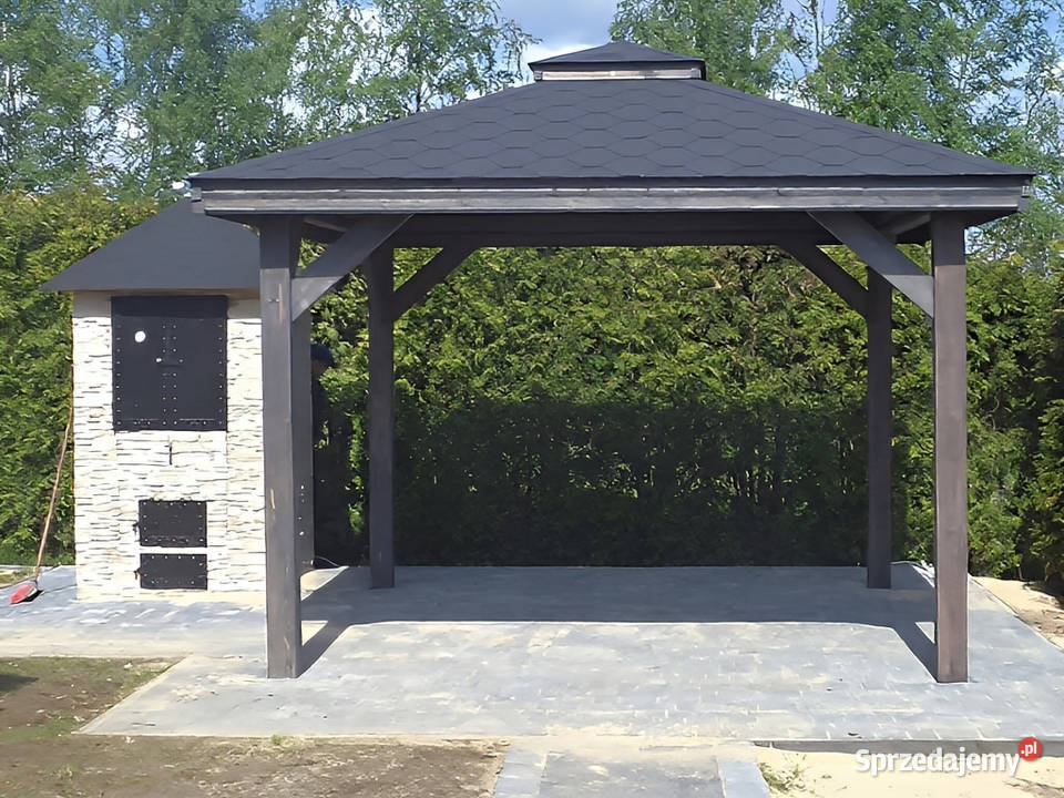 ALTANA 25 3x3 OGRODOWA Ryflowane Słupy PRODUCENT śląskie Parzymiechy