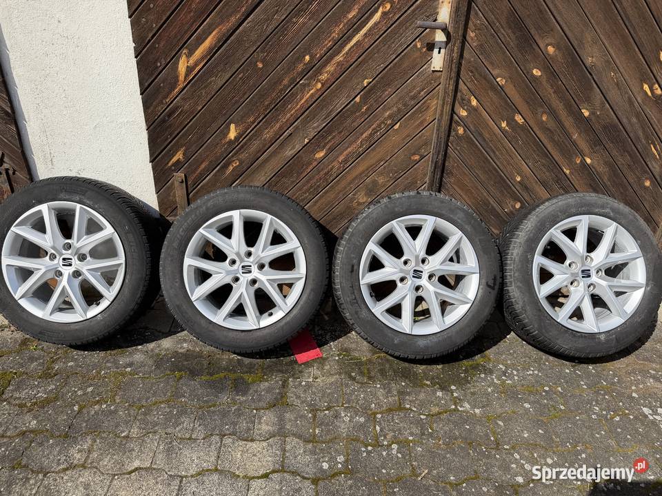 alufelgi orygSeat 5x112 16 leon Ibiza Alahambra Średnica 16" Góra