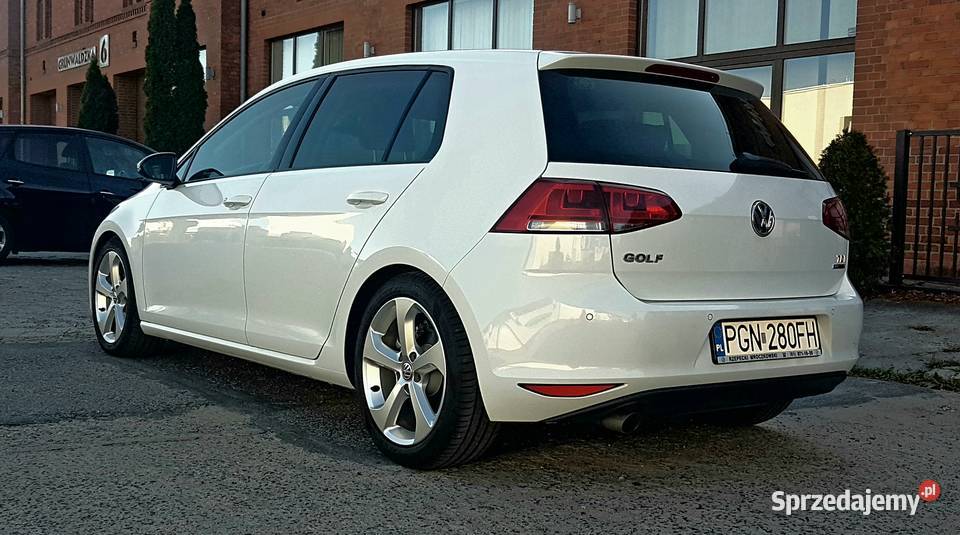 Volkswagen Golf VII Salon Polska Bezwypadkowy wspomaganie kierownicy wielkopolskie