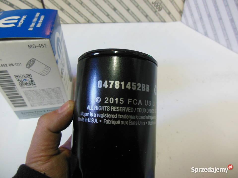 FILTR OLEJU MOPAR 04781452BB MO452 Kozy