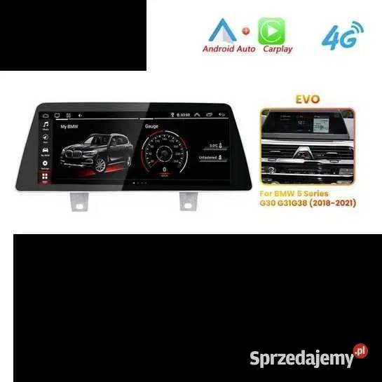 Radio Android 12 BMW 5 serii G30 G31 G32 G38 śląskie Ożarowice