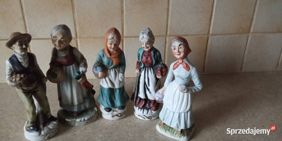 vintage figurki Old People Nowy Targ