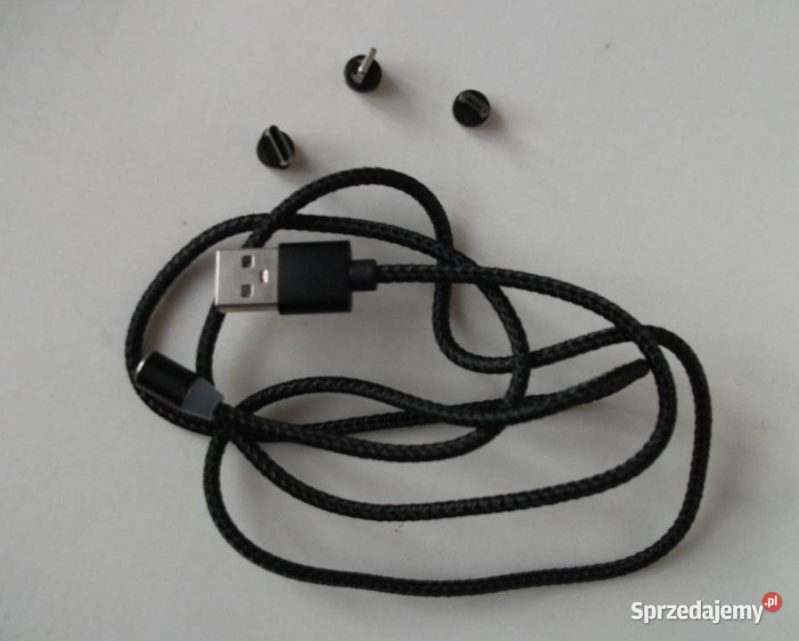 Kabel Przewód USB typ C Micro iPhone Magnetyczny Sieradz