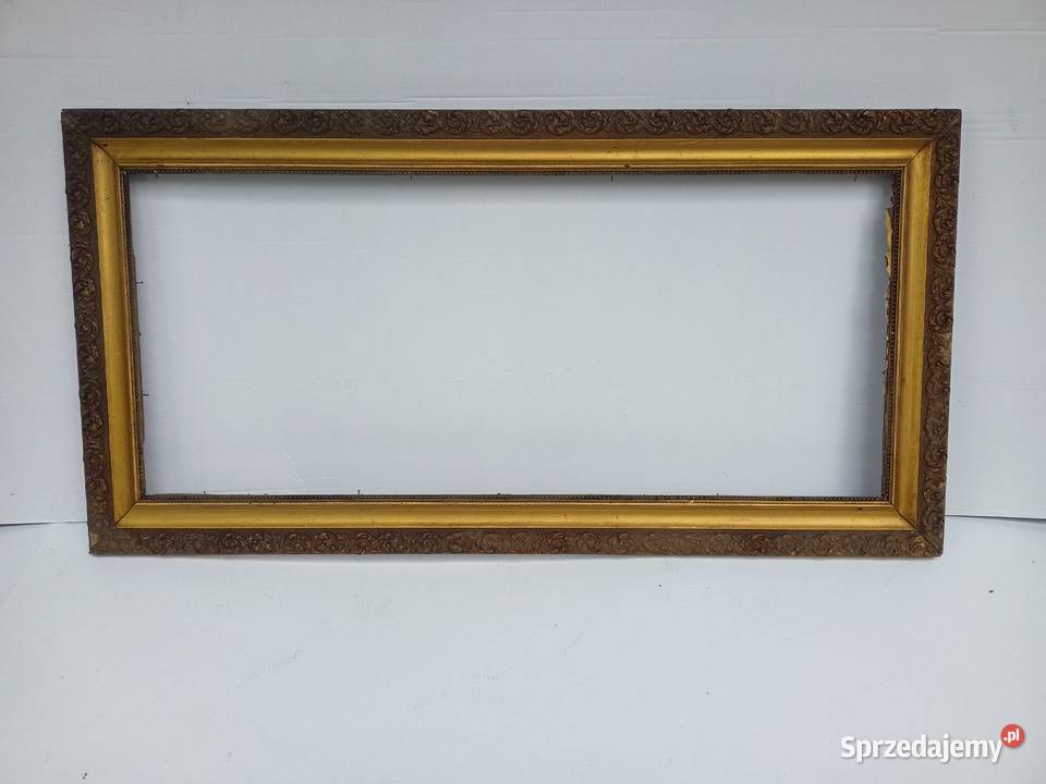 Drewniana Stara Rama Ozdobna Zabrze