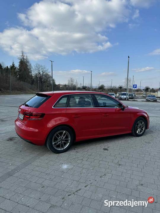 Audi a3 czerwony Nowy Sącz sprzedam