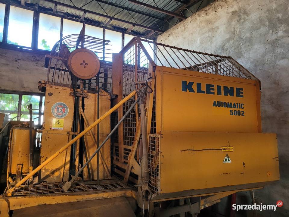 Kombajn buraczany kleine automatic 5002 Połowa